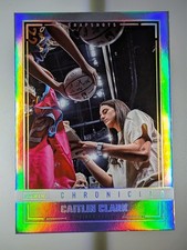SP Caitlin Clark RC 2025 Panini Chronicled #93 Snapshots Rookie Holo Refractors