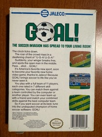 Nintendo NES - Goal! by Jaleco in Box Good Condition