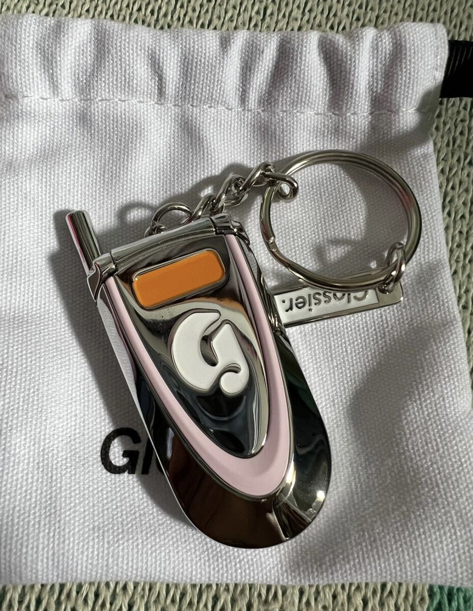 Glossier Los Angeles Flip Phone Keychain LA Exclusive | eBay Glossier Los Angeles Flip Phone Keychain LA Exclusive | eBay