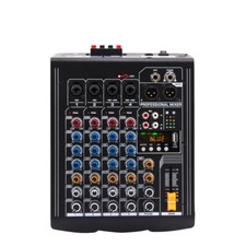 Audio Mixer Sound Card Stereo Audio Mixer with Built-in Bule Tooth Funtion