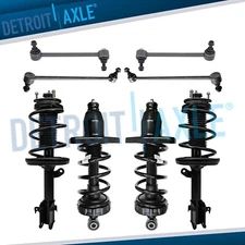 Front & Rear Struts Sway Bars for 2006 2007 2008 2009 2010-2014 Honda Ridgeline