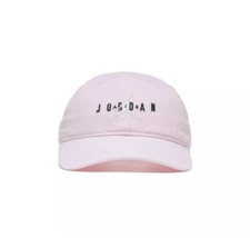Nike Air Jordan Jumpman Club Hat Kids Pink 9A0569 A9Y Canvas Cotton New With Tag