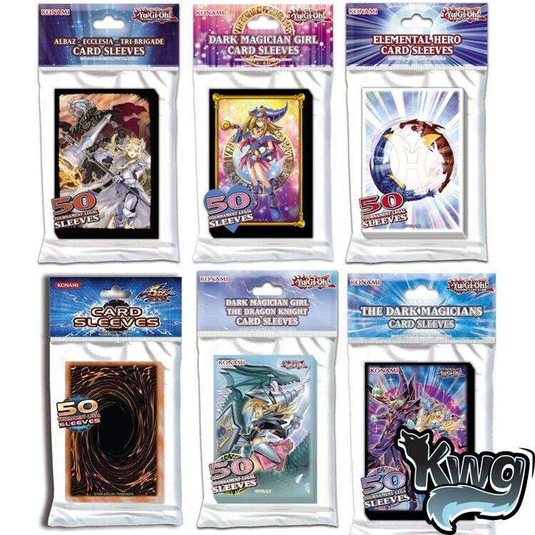 KONAMI SMALL CARD SLEEVES YUGIOH TRADING SLEEVES DECK KONAMI SMALL CARD SLEEVES YUGIOH TRADING SLEEVES DECK