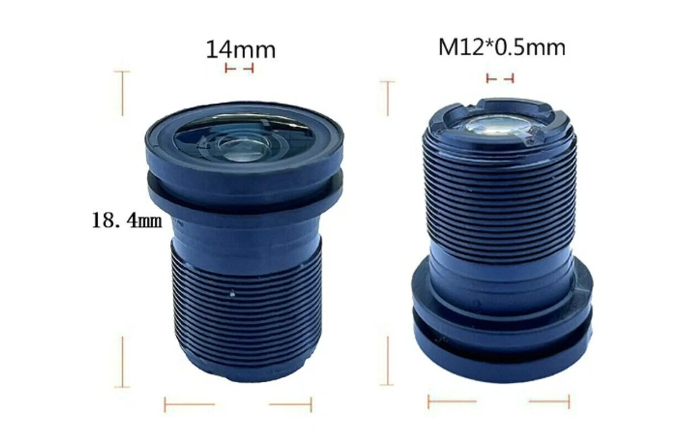 5 MP HD F1.0 Starlight Surveillance Camera M12 Mount Lens 2.8mm4mm6mm8mm  1/2.7" - Image 4 of 4