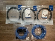 Cat 5e Patch Cable, USB 3.0 To Gigabit Ethernet Adaptor, & USB 3.0 Ext Bundle