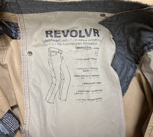 Kuhl Revolvr Pants Men’s 36x32 Brown Hiking Outdoors Vintage Patina Dye Utility - Bild 12 von 14