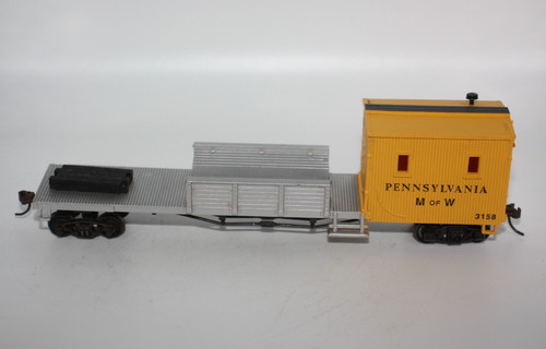 Bachmann Silver Series Pennsylvania Boom Car Mantenimiento de Camino #3158 | Condition: Used