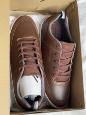 Boxfresh Men's Casual Shoes Size 7 Brown Ortholite Lace Up Trainers