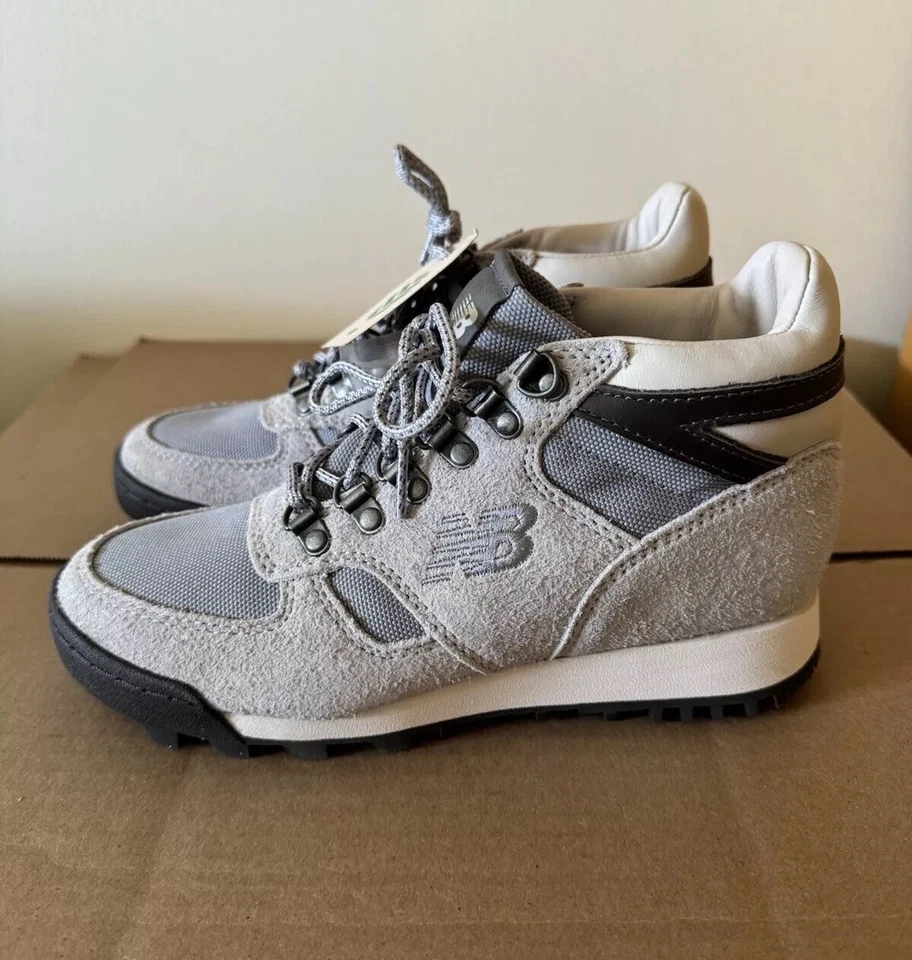 New Balance Hombres 5/Mujeres 6.5 Rainier Raincloud Gris Botas Deportivas Trail URAINAD Foto 3 de 4