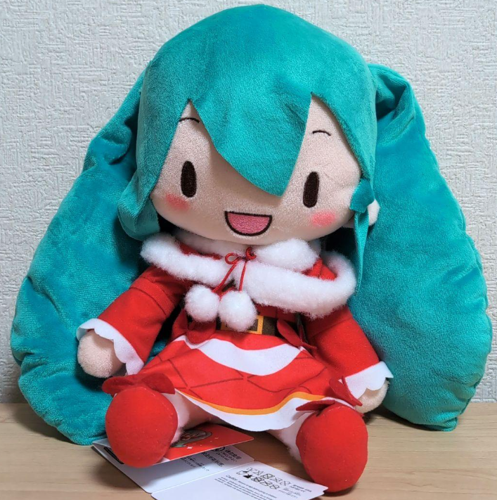 Hatsune Miku Fuwapuchi L Plush Toy Doll Christmas 2024 ver