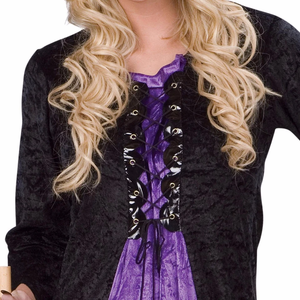 Disfraz de bruja araña púrpura Totally Ghoul para mujer talla única Foto 3 de 4