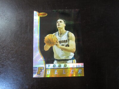 1996-97 Bowmans Best Atomic Refactor # R13 Todd Fuller Card (B46) Warriors