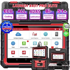 🔥2025 LAUNCH X431 PRO ELITE PRO5 Car Professional Diagnostic Tool OBD2 Scanners