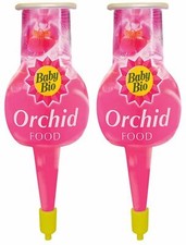 Baby Bio Orchid Drip Feeders, Pack of 2 x 40 Mil Bottles, Organic Plant Food