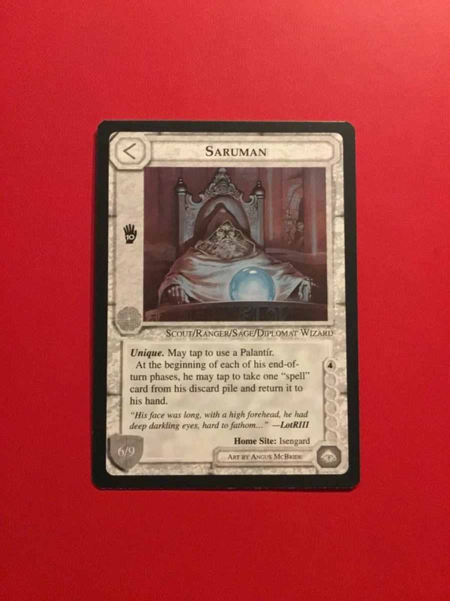 Middle-earth CCG: The Wizards (Limited) - Saruman - NM | eBay