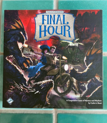 Arkham Horror: FINAL HOUR Board Game Fantasy Flight unpunched unplayed
