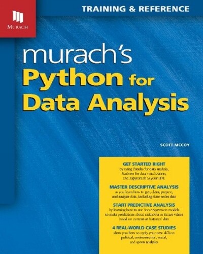 Scott McCoy Murach's Python for Data Analysis (Tascabile)