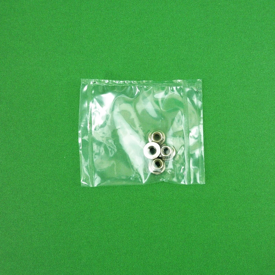 Set SILVER 4mm steel wheel nuts for 1:10 RC suit Tamiya HPI Traxxas Sakura Axial - Image 3 of 3