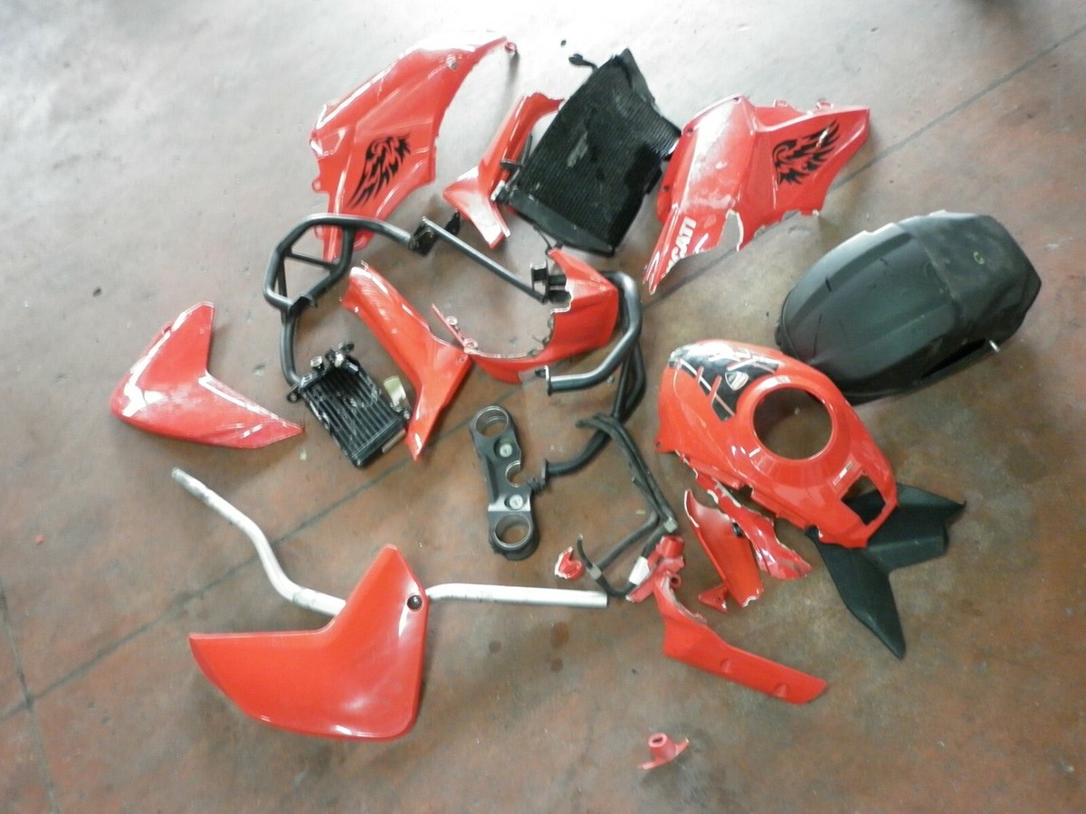 Spare Parts Left Fairing Radiator Handlebar Ducati Multistrada