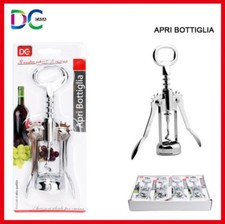 APRIBOTTIGLIE BOTTIGLIA LEVATAPPO CAVATAPPI VINO BIRRA 2 FUNZIONI IN ACCIAIO