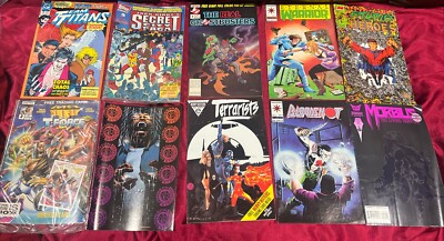 Vintage Comic Books Liquidation! 10 Different As Shown Very Nice Condition. CB05
