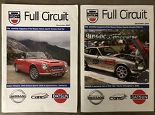 2 Magazine Bundle, Nissan Datsun Full Circuit Magazines, Nov & Dec 2005