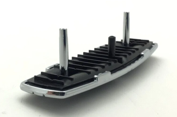 Lincoln MKZ 2013-2016 parrilla delantera Lincoln Star emblema cromado negro OEM 8213 Foto 3 de 4