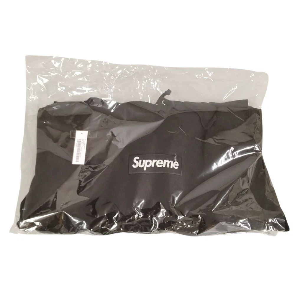 Sweat à capuche SUPREME 24AW Box Logo Parker noir M authentique / 36254