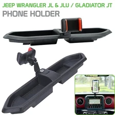 Dash Tray Phone Holder Compatible to Jeep Wrangler JL, JLU, Gladiator JT