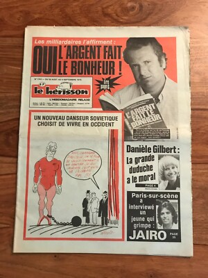 Journal le hérisson No. 1741 FROM 30 AUGUST TO 5 SEPTEMBER 1979