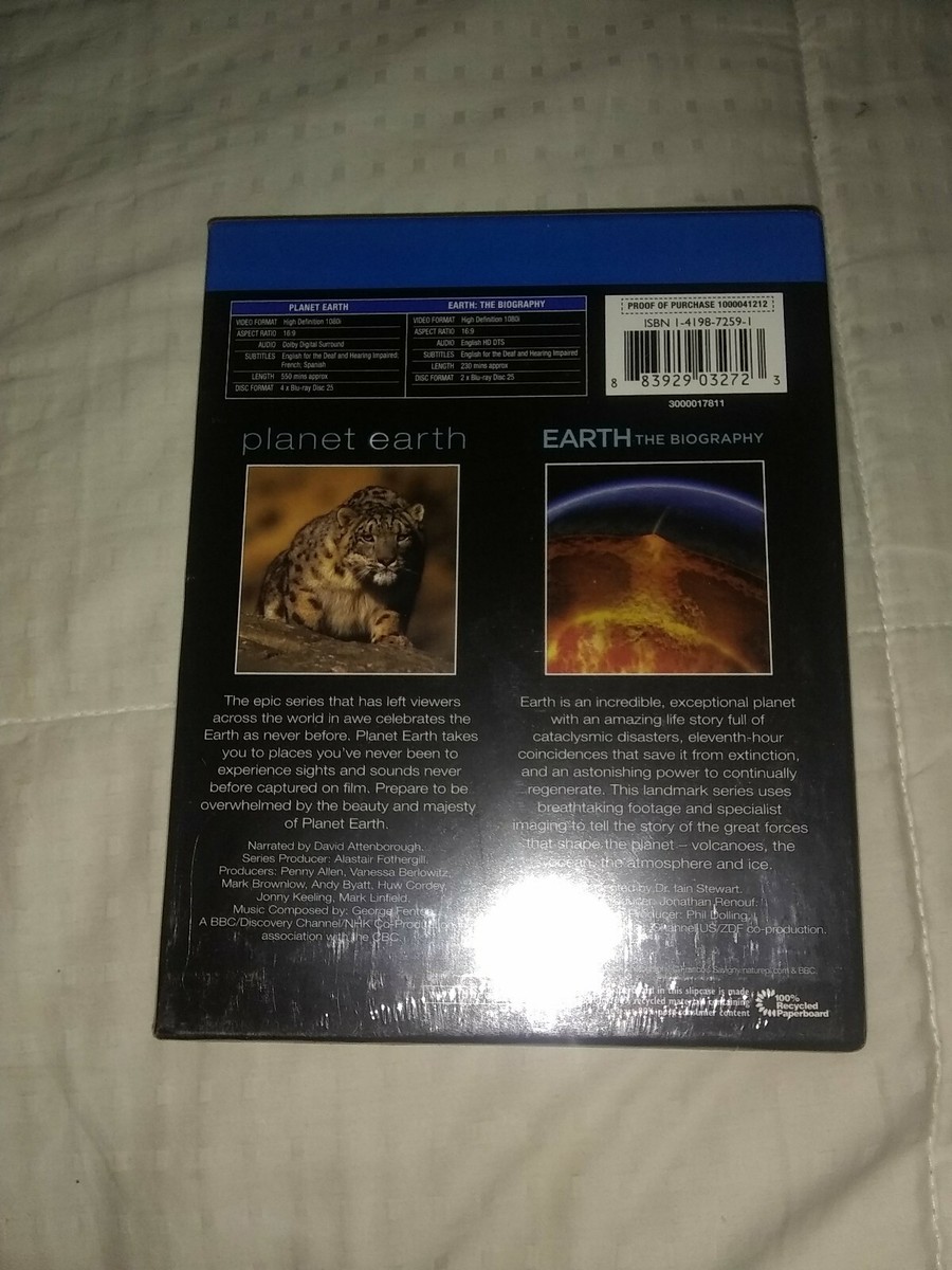 (未使用･未開封品)Planet Earth & Earth: Biography Collection [Blu-ray] Planet Earth / Earth - The Biography Collection (Blu-ray