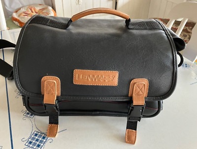 Lenmar Leather Padded Camera Bag in  excellent condition