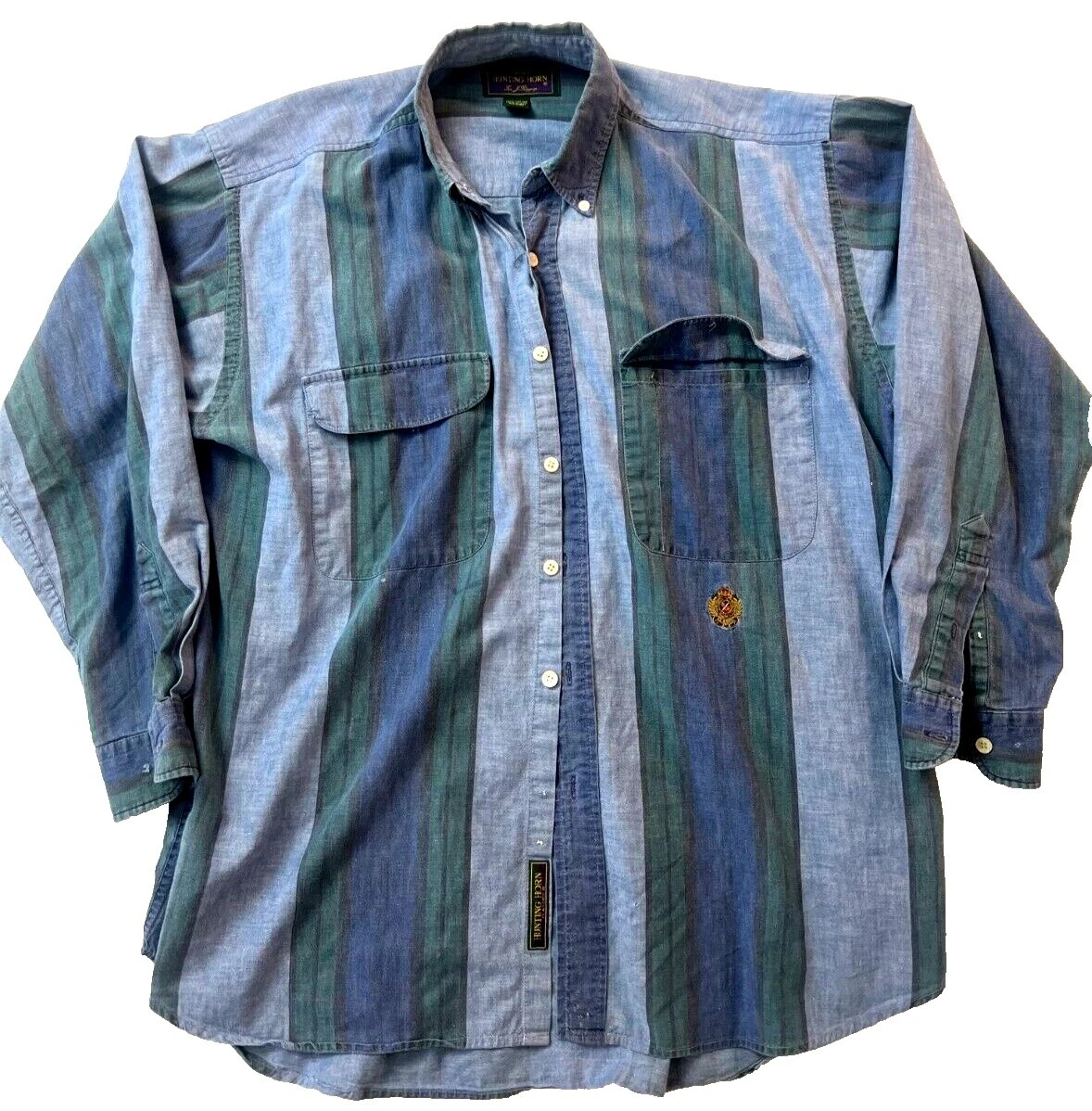 1990s Vintage Dress Shirts for Men