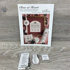 The Victoria Sampler Close at Heart Sampler with Accessory Packs Charm