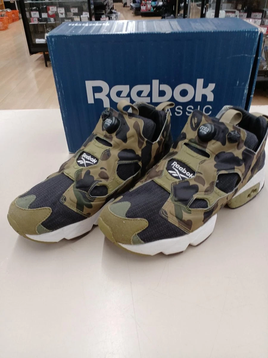 Reebok A Bathing Ape x Mita x InstaPump Fury OG Black Earth for