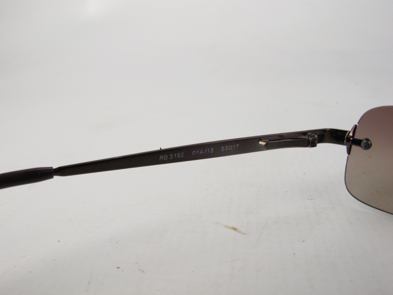 Ray-Ban RB3192 Rimless Rectangular Brown / Bronze… - image 7