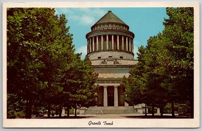 Grant's Tomb New York City Curteichcolor Vintage Postcard NYC Landmark