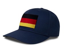 Germany Flag Hat Men Women Adjustable Snapback Trucker Baseball Cap (All Navy)
