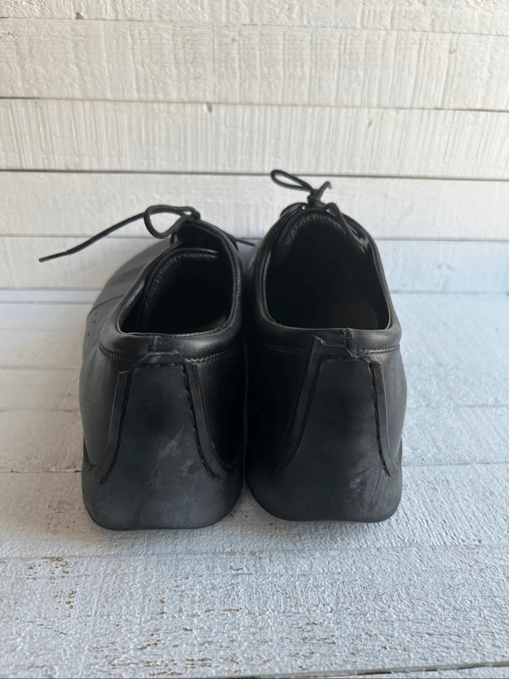 Zapatos Oxford Footprints by Birkenstock de cuero para hombre 43/10 negros plantilla cómoda Foto 3 de 4