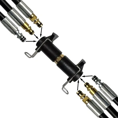 M&M SMARTEK Raccordo tubo alta pressione per Parkside Nilfisk Kärcher attacco rapido adattatore