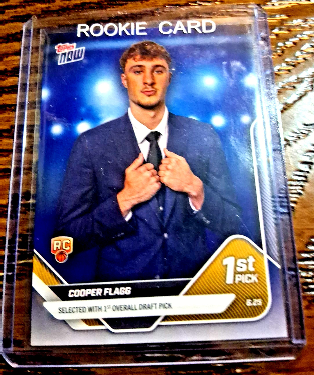 Topps 2025-26 Topps Now Draft Cooper Flagg #D1 Basketball Rookie Base /123650