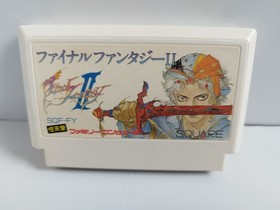 Final Fantasy 2 FF2 w/Box and Manual Famicom FC SQUARE JAPAN ver.