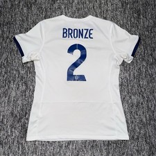 England Lionesses Lucy Bronze 2023 Home Shirt Nike Womens Medium