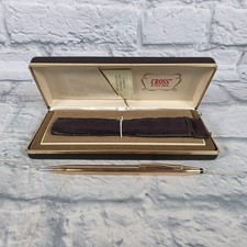 Vintage Cross 14K Gold Filled Mechanical Pencil Working With Case