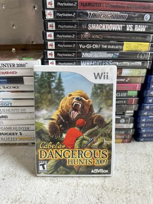 Cabela's Dangerous Hunts 2009 (Nintendo Wii, 2008) Complete CIB