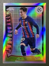 2022-23 Topps Chrome UEFA Club Competitions Gavi Youthquake #YQ-12