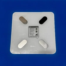 B Well Bluetooth Smart Scale Weight Scale LED Display Glass Platform