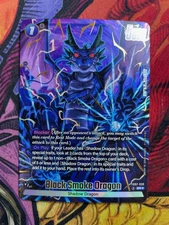 Black Smoke Dragon (Alternate Art) - Wish For Shenron (FB07)