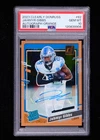 Jahmyr Gibbs 2023 Clearly Donruss Auto Orange 06/75 Rated Rookie PSA 10 [yf9