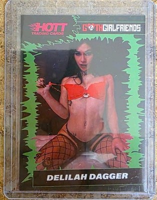 2025 Hott Trading Cards - Delilah Dagger Goth Girlfriends Base